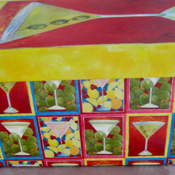 "MARTINI DEEP BOX "ART IN MOTION" WITH AMAZING COLOR AND DETAILS" RARE/SIGNED - Picture 2 of 13